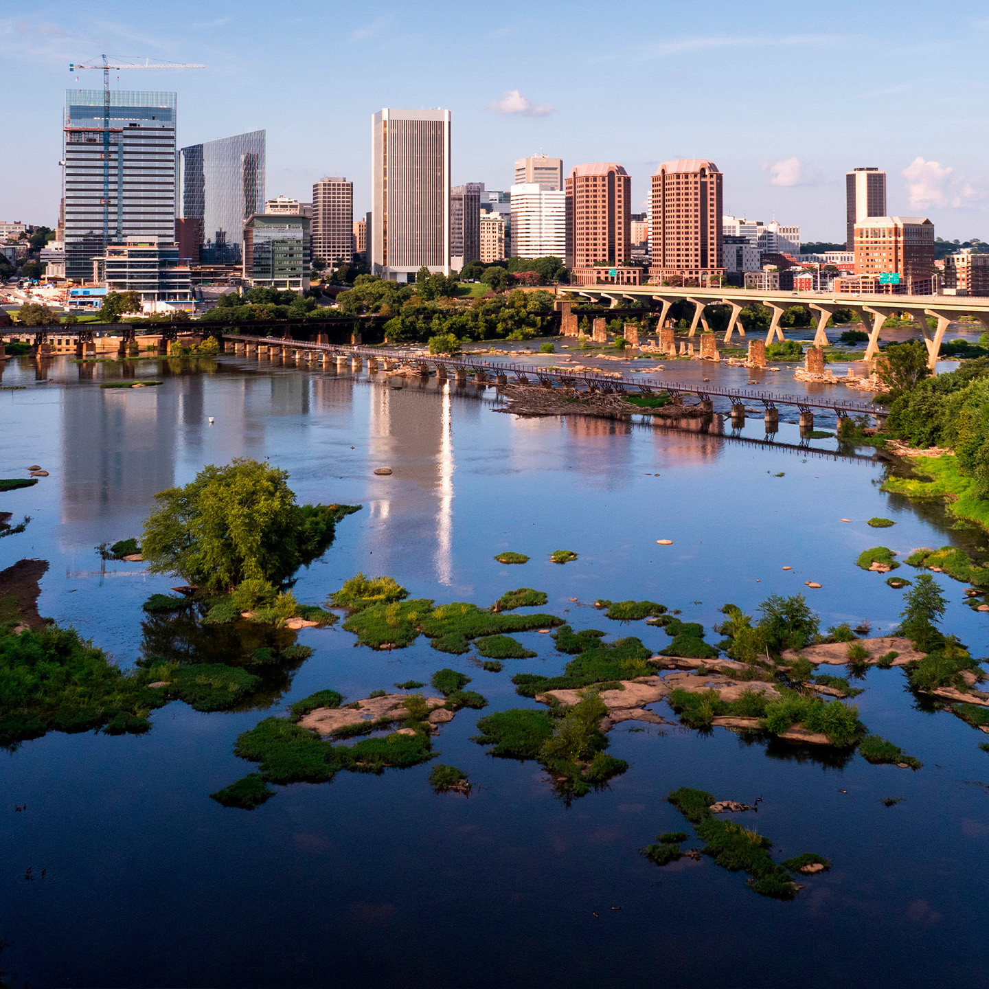 Greater Richmond Virginia skyline